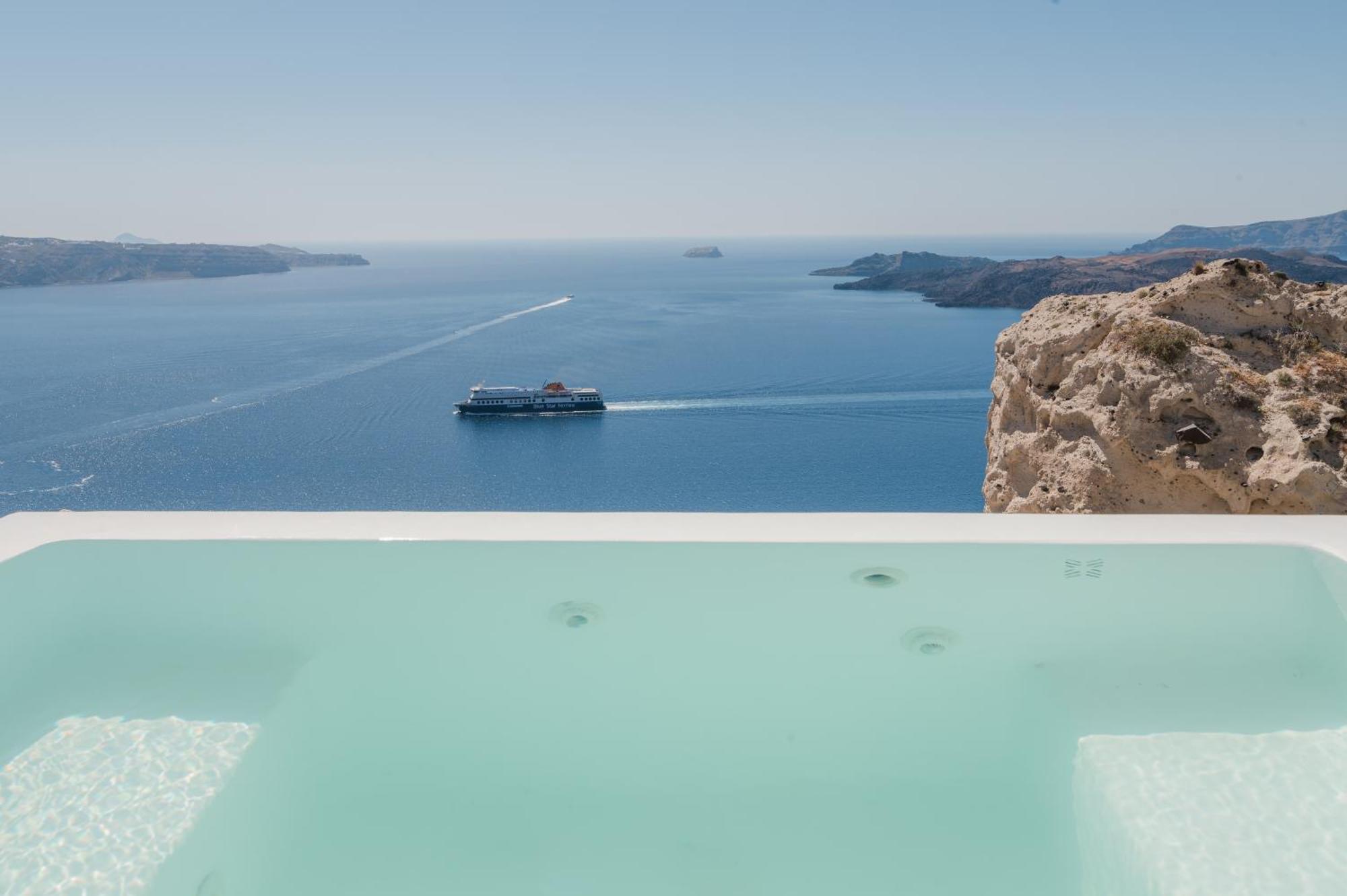 Apeiron Blue Santorini - Sustainable Adults Only 14 Plus Фира Екстериор снимка