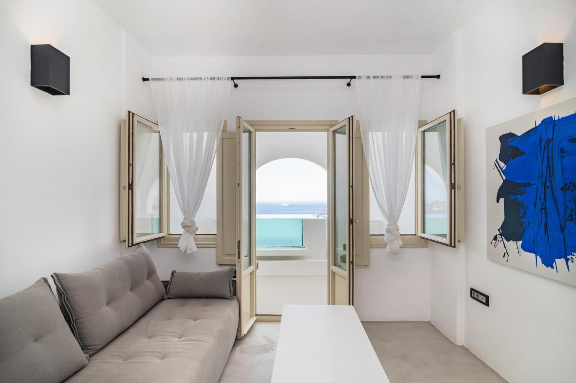 Apeiron Blue Santorini - Sustainable Adults Only 14 Plus Фира Екстериор снимка