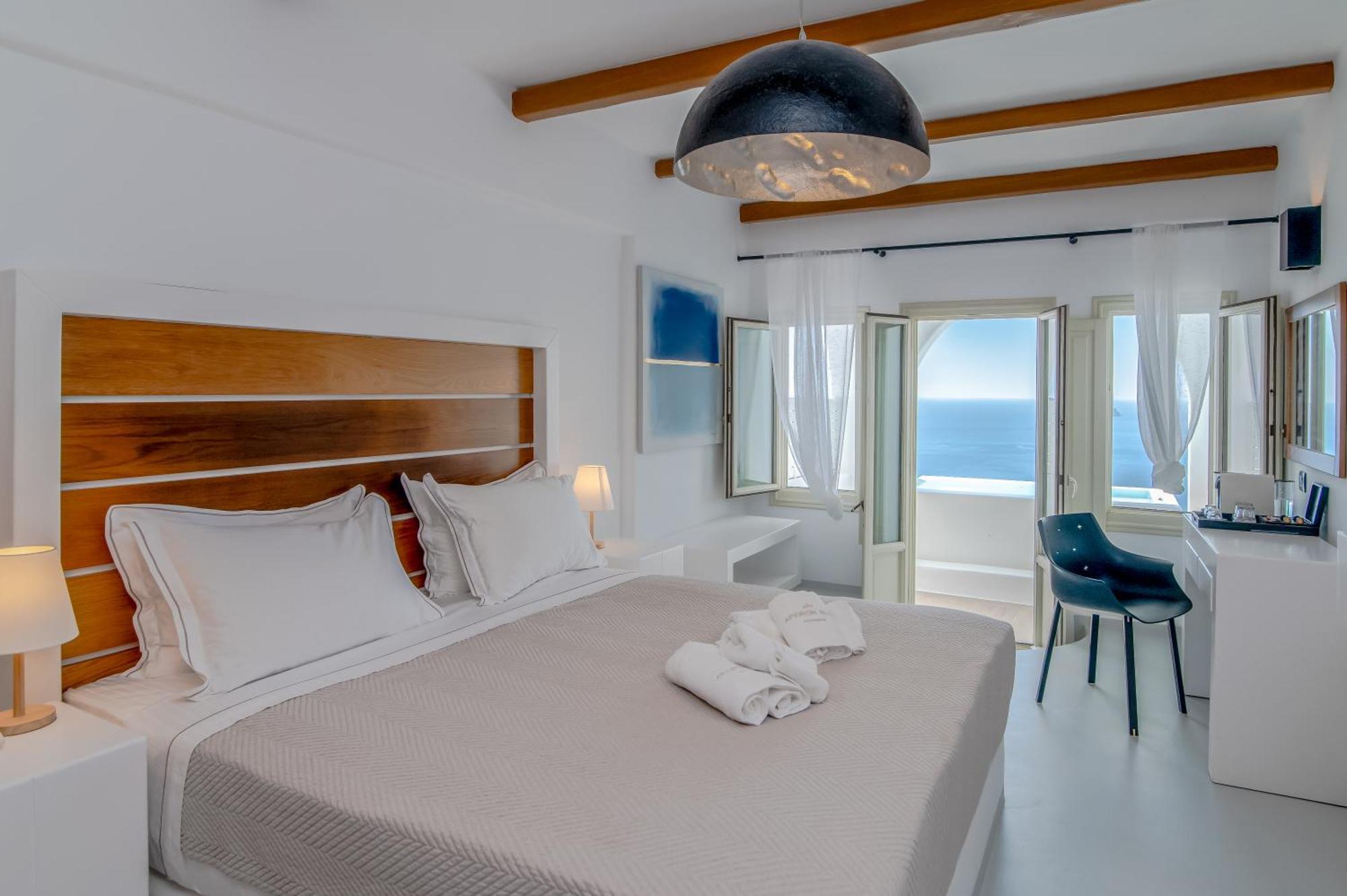 Apeiron Blue Santorini - Sustainable Adults Only 14 Plus Фира Екстериор снимка